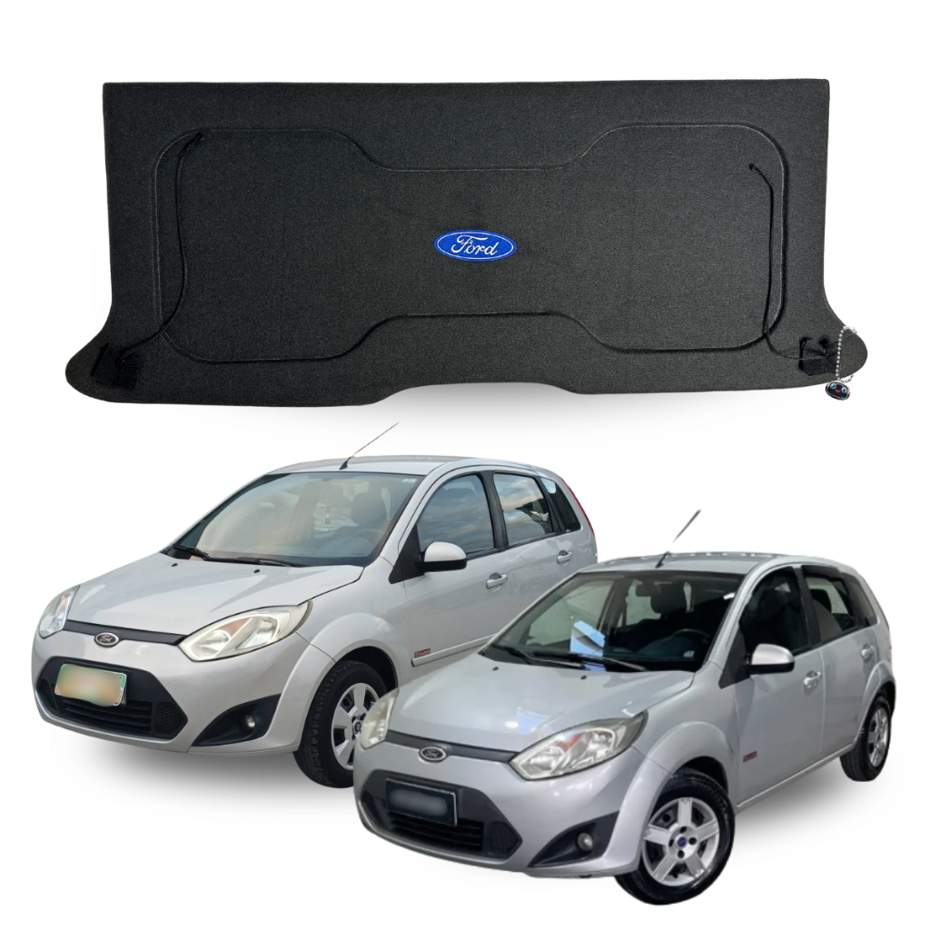 Tampão Porta Malas Fiesta Hatch 03 04 05 06 07 08 09 10 11 Grafite em Oferta na Shopee