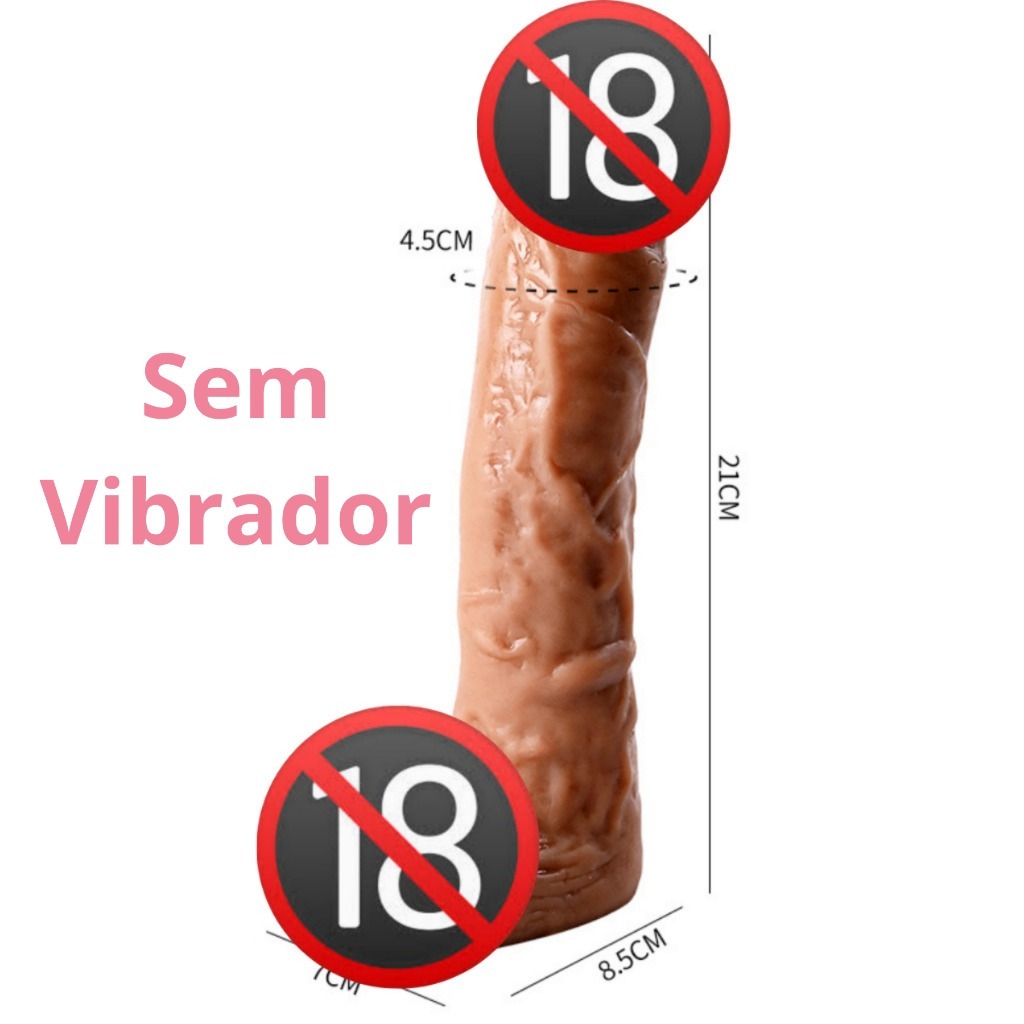 Penis De Borracha Com ou Sem Vibrador Realistico Consolo Dildo Com Ventosa Grande SexShop