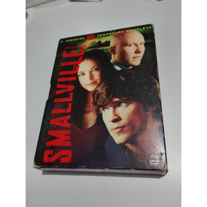 Smallville 3ª Temporada Completa Box DVD Original 6 Discos