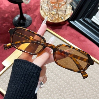 Óculos de Sol Feminino Adulto Estilo Fashion Luxo Europeu Armação Retangular Leve UV400 em Oferta na Shopee