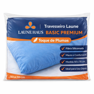 02 ou 01 Travesseiro Protective  Macio Fibra Siliconada 45x65cm Impermeável  Laune Haus em Oferta na Shopee