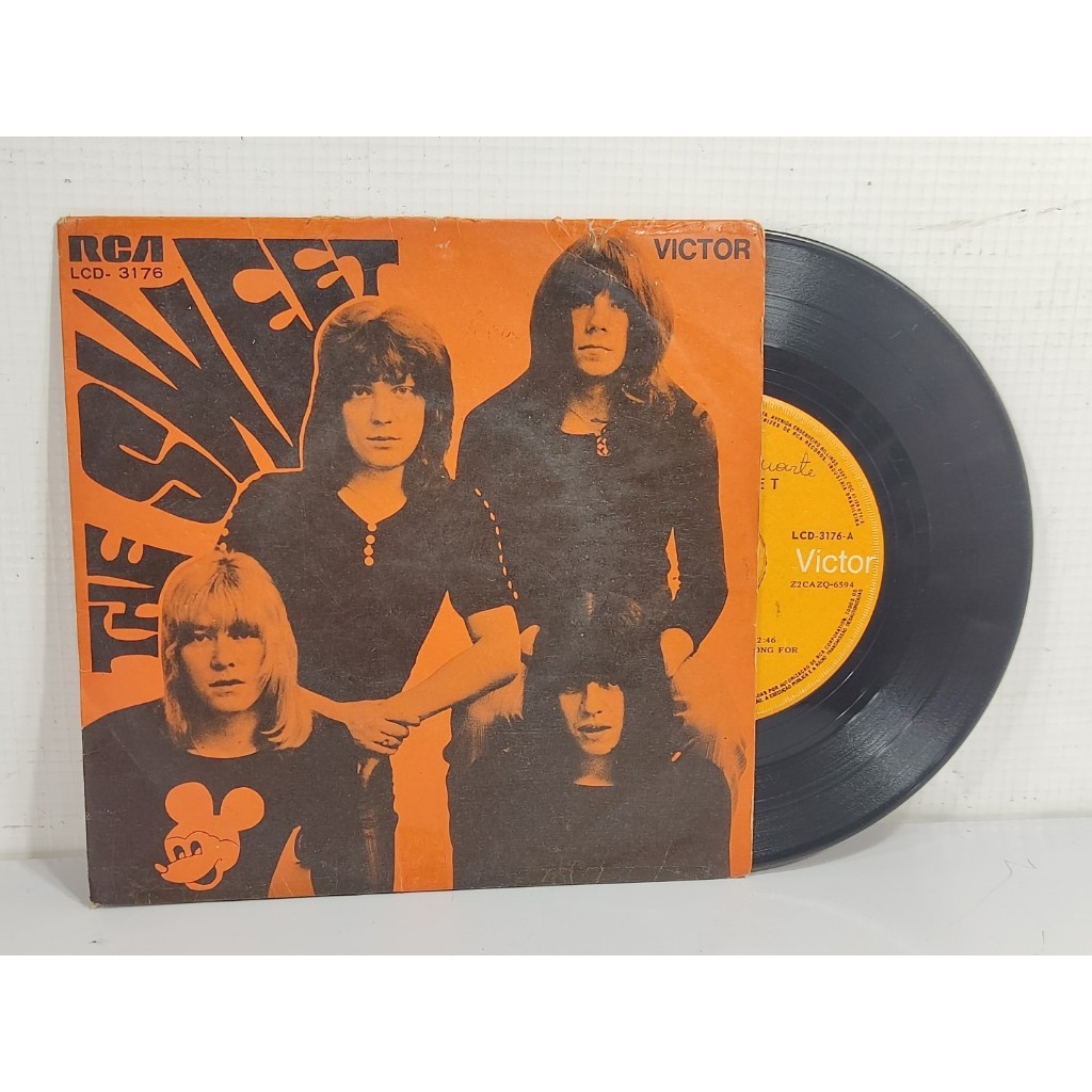 LP Compacto The Sweet Disco Mini Vinil 17 Cm Wmg Compacto (Usado)