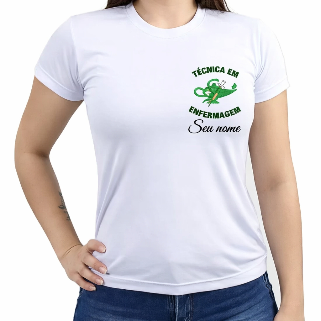 KIT, ATACADO,CAMISETA PERSONALIZADA, TÉCNICO EM ENFERMAGEM UNISSEX