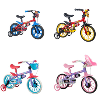 Bicicleta Bicicletinha Menino Infantil Aro 12 - Nathor em Oferta na Shopee