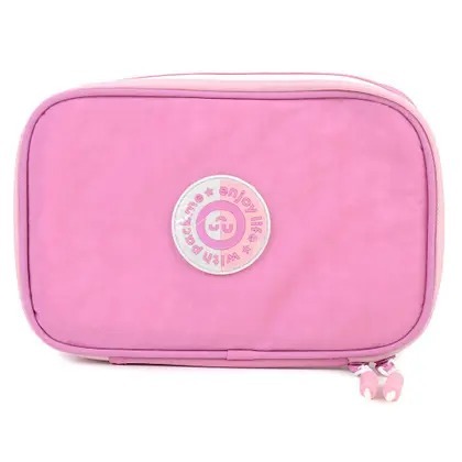 Estojo Box Escolar Pacific Pack Me Rosa E Azul