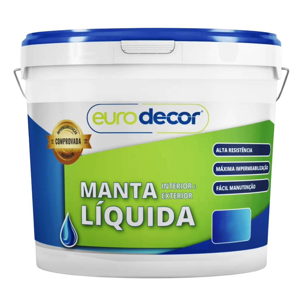 Manta Líquida Tinta Emborrachada Impermeabilizante Infiltrações Vazamentos