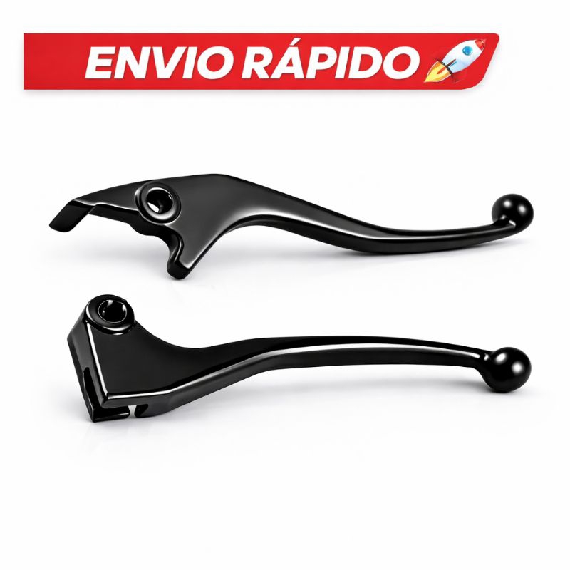 KIT Manetes de Freio a Disco + Embreagem-  Honda  CG 125 150 160 Titan Fan CB300 Twister Alumínio Preto👉 🔥 Alta procura em Oferta na Shopee
