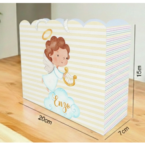 Sacolinha BATIZADO  Personalizado Sacolinha Lembrancinha Aniversário BATIZADO