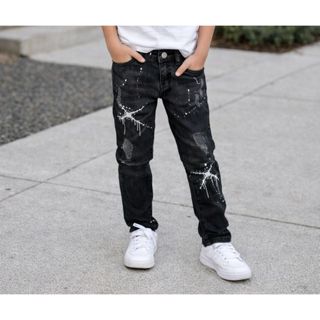 Calça Jeans Jogador com Lycra Infantil Juvenil 06 ao 16 anos em Oferta na Shopee