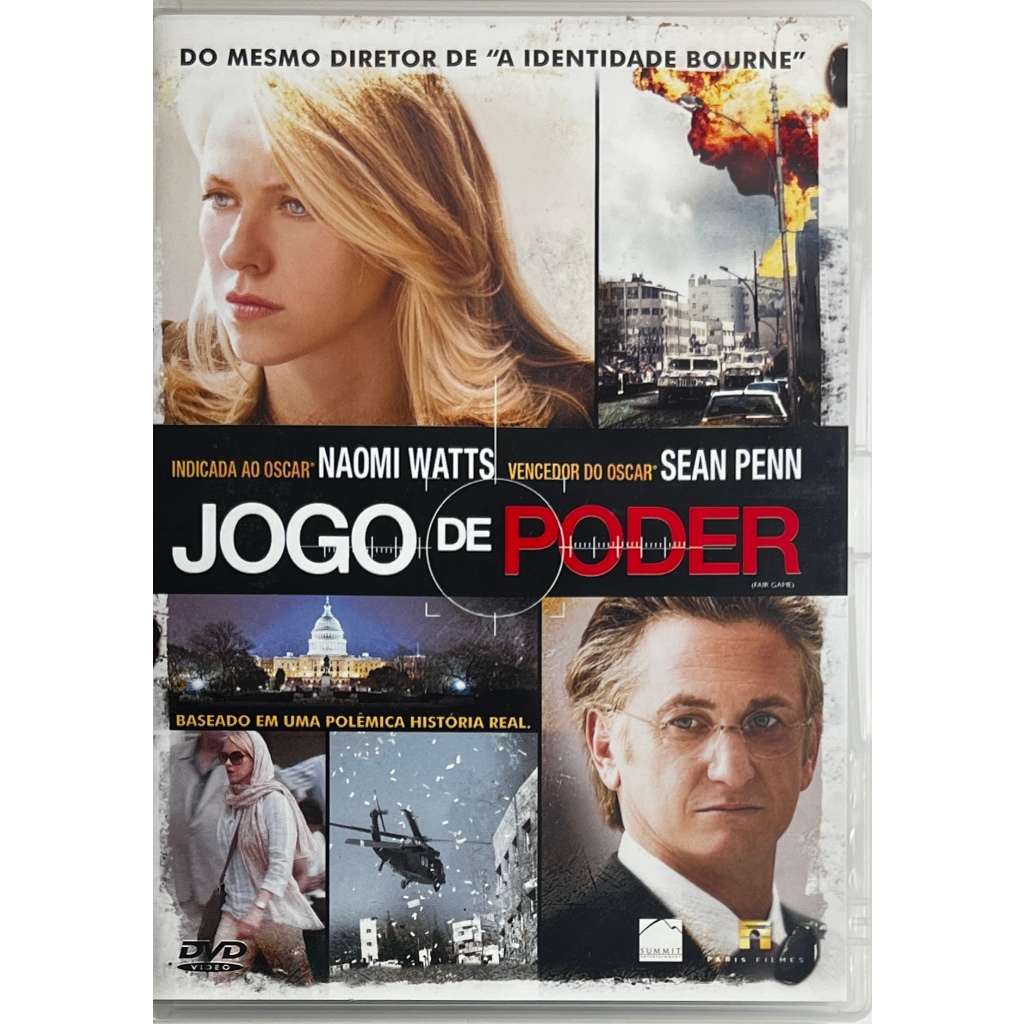 DVD - Jogo de Poder - Sean Penn - Original