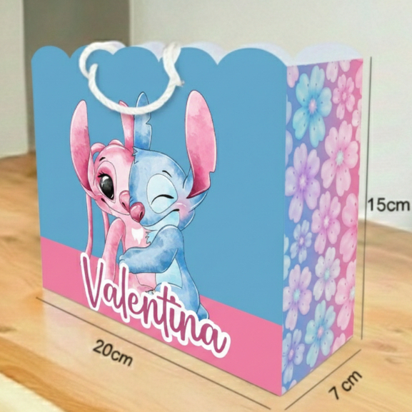 Sacolinha LILO STITCH Personalizado Sacolinha Lembrancinha Aniversário LILO STITCH