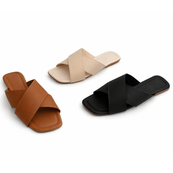Kit 3 Pares Rasteira X Rasteirinha Sandália Conforto Leve Mácia Leve Passeio Feminino