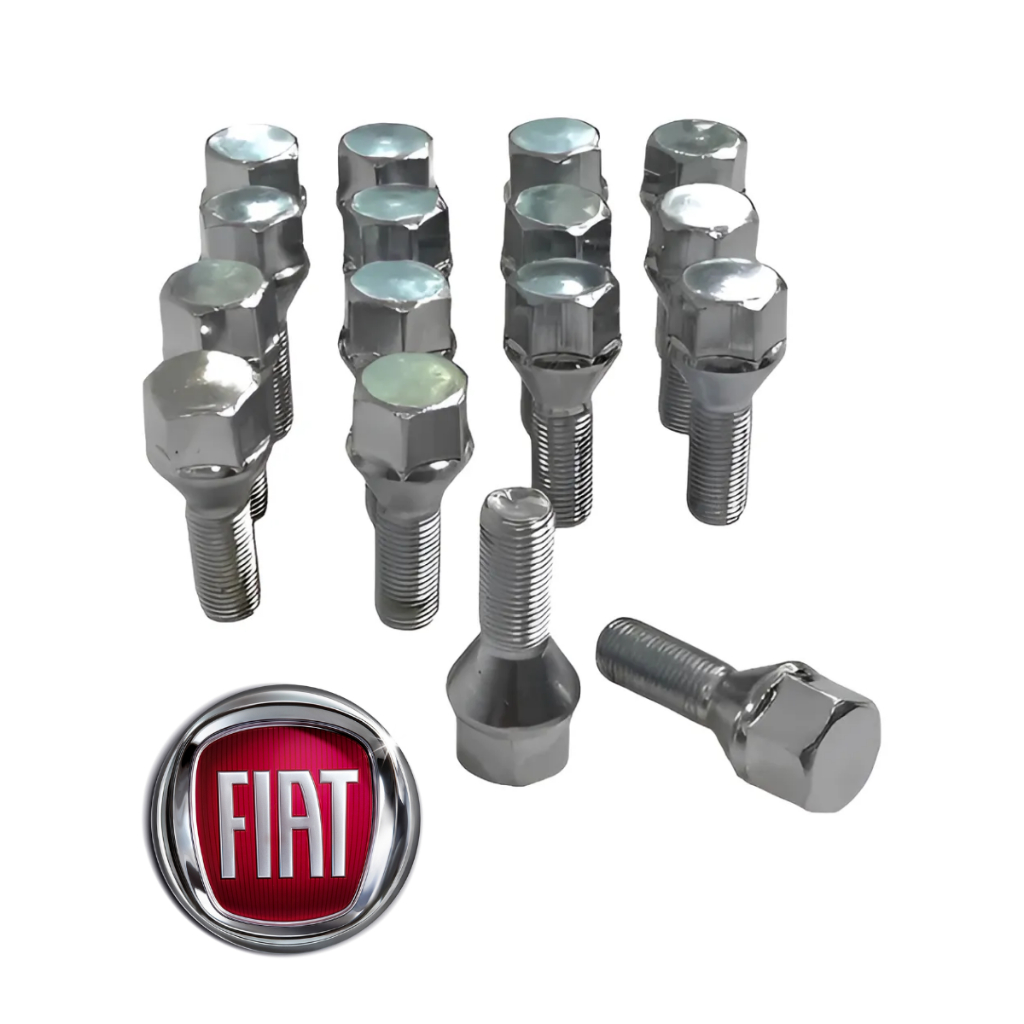 Parafusos Fiat Cônico 16pçs Cromado Para Rodas De Liga Leve em Oferta na Shopee