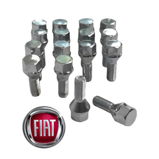Parafusos Fiat Cônico 16pçs Cromado Para Rodas De Liga Leve em Oferta na Shopee