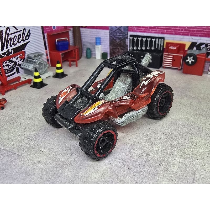 Miniatura Hot Wheels Power Sander 5-Pack 2013 Stunt Circuit Off-Road Bug Sand HW Car Carrinho Loose Diecast