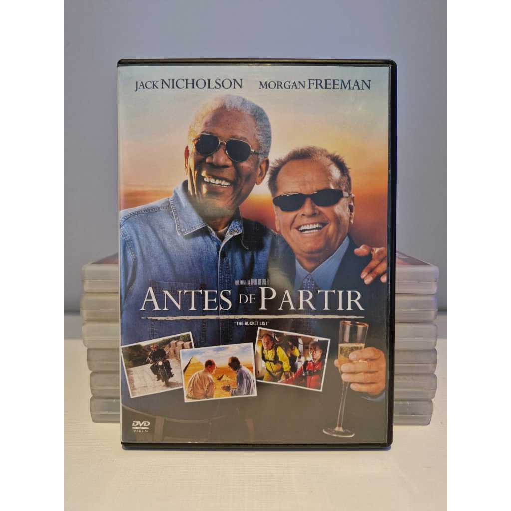 ANTES DE PARTIR - Jack Nicholson Morgan Freeman - DVD - Original