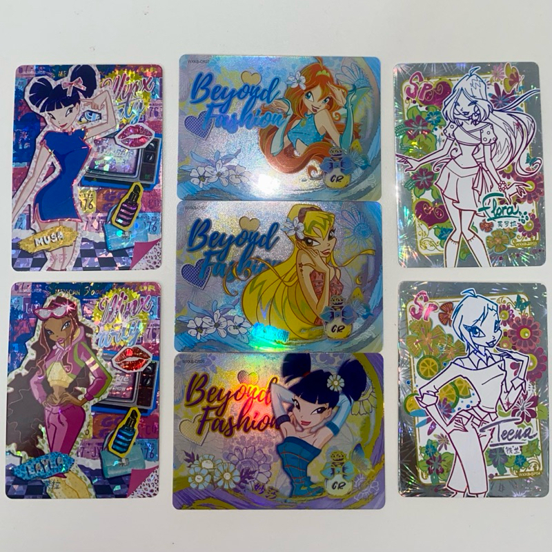 Cards colecionáveis Winx Club - Diversos