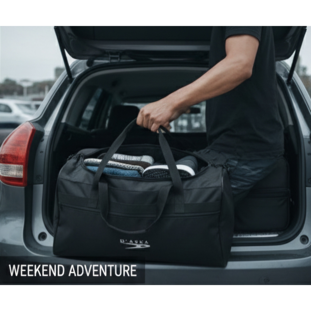 Bolsa de Viagem Grande G 70L | Dobrável, Leve, Resistente | Envio Rápido