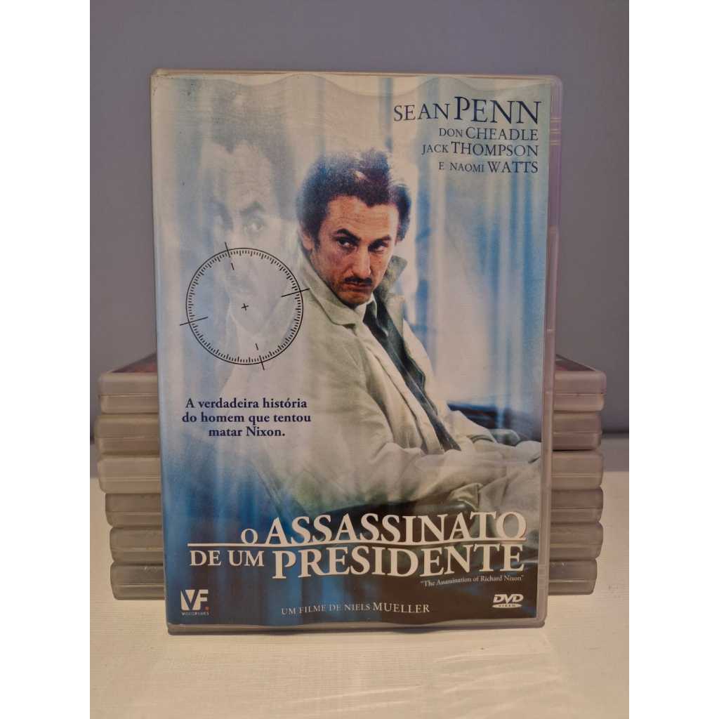 O ASSASSINATO DE UM PRESIDENTE - Sean Penn - DVD - Original