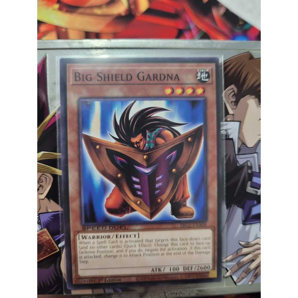 Big Shield Gardna - Grande Escudo Gardna - Raridade Comum - Yugioh! Original Konami.