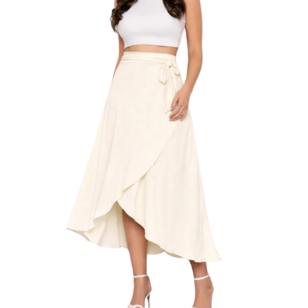 Saia de Praia Envelope Bege em Oferta na Shopee