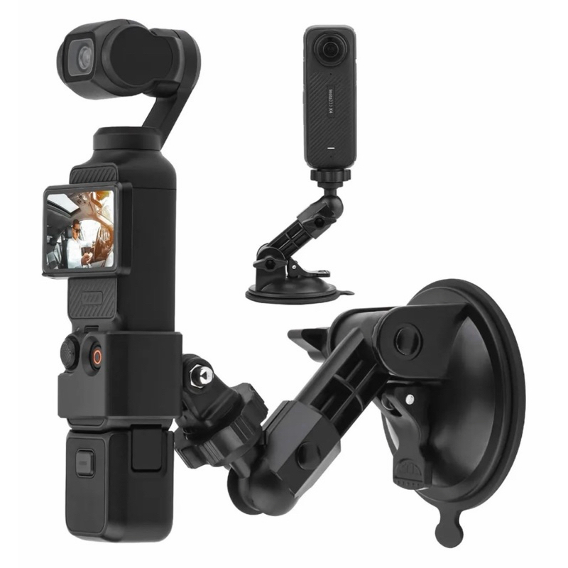 Suporte De Ventosa De Câmera De Ação Para Dji Osmo Pocket 3 e 4.