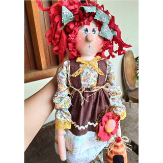 boneca de pano artesanal / boneca filomena / 60 cm