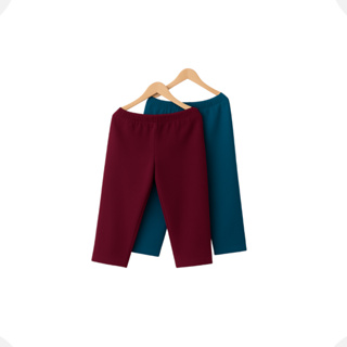 Kit 2 Calça Capri Corsario Gorgurão Feminina Gancho Alto Com Elástico em Oferta na Shopee