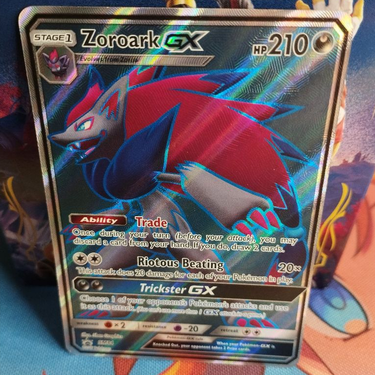 Zoroark GX - Carta Pokemon TCG Original