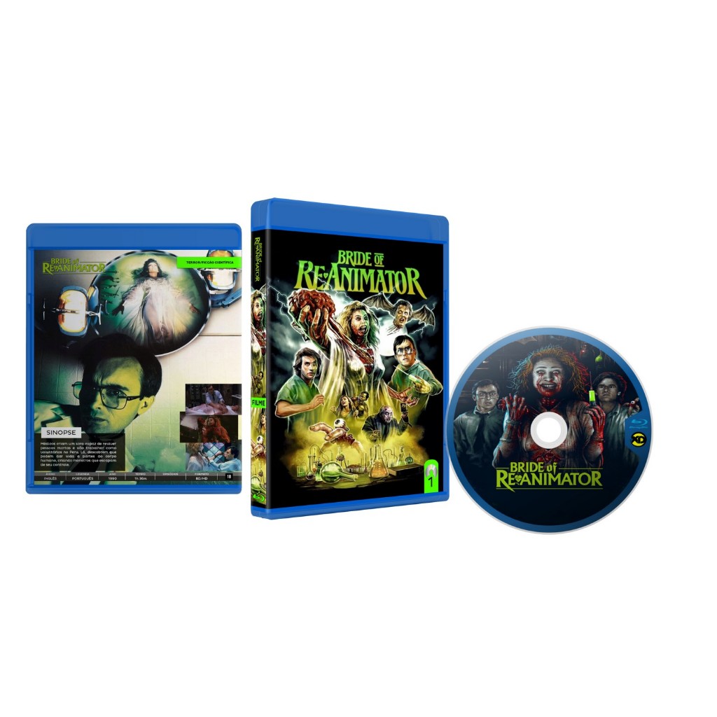 Bluray Bride Of Re-animator (1990) Legendado Fullhd