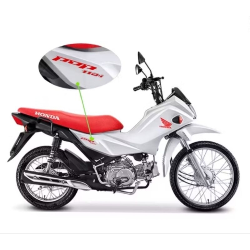 Adesivo Para Lateral Da Pop 110i
