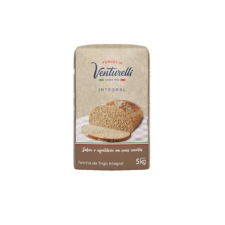 Farinha de Trigo Integral Famiglia Venturelli 5Kg em Oferta na Shopee