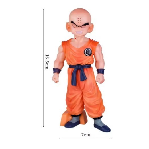 Boneco Action Figure Dragon Ball Z Kuririn brinquedo anime figura de ação