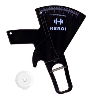 HEROI Adipômetro Plicômetro Medidor de Gordura - Medidor de Gordura Corporal