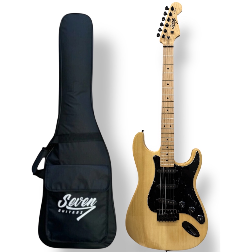 Guitarra Strato Seven Sgt-207 NT Natural C/Bag