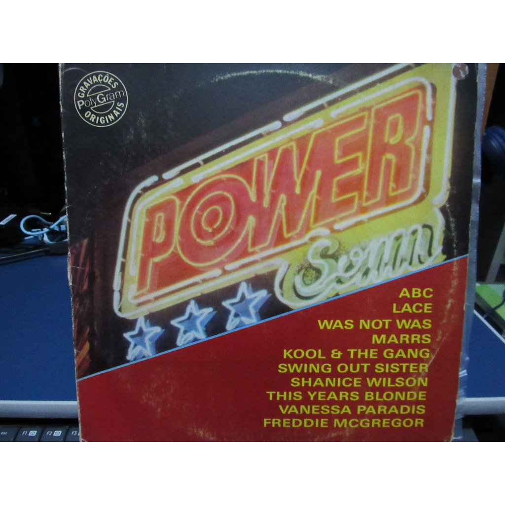 Disco Vinil LP Power Som 88 Swing Out Sister Vanessa Paradis Marrs Abc *Raro* Disco Flashback