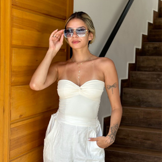 Top antonella tiktok POLIAMIDA PREMIUM Minimalista Estiloso Casual e Festa em Oferta na Shopee