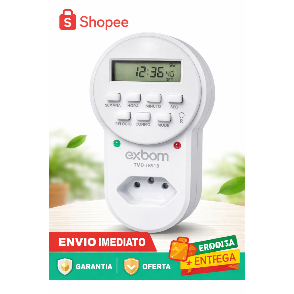Timer Temporizador Digital [Bivolt]