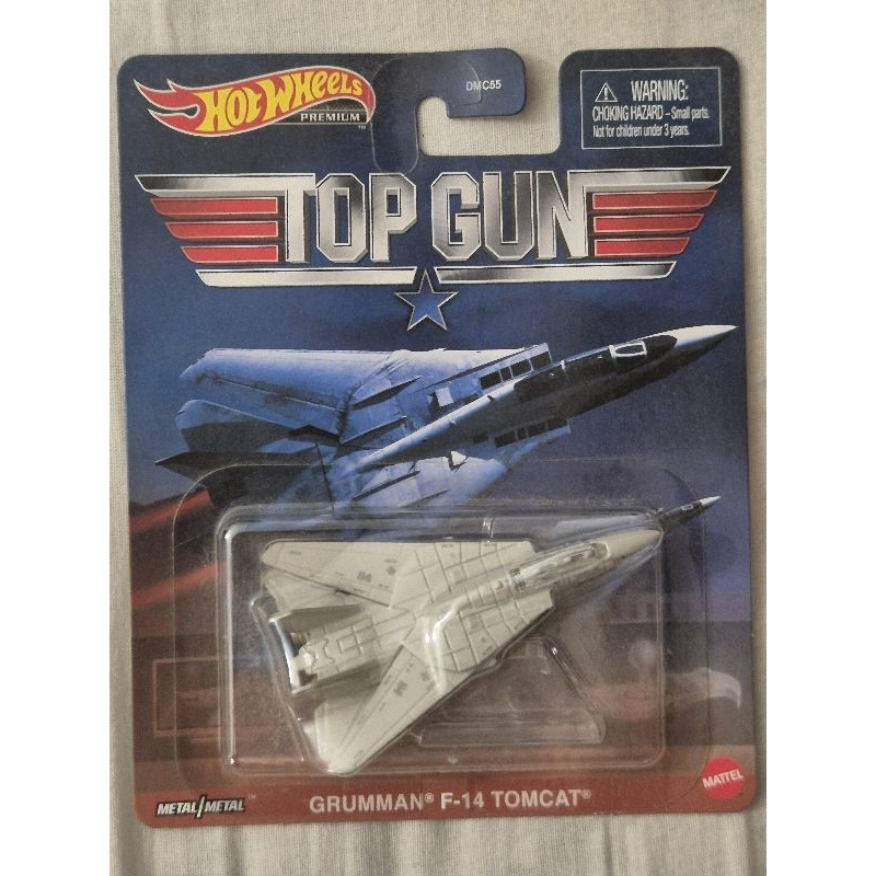 Hot wheels grumman F-14 Tomcat top gun cinza