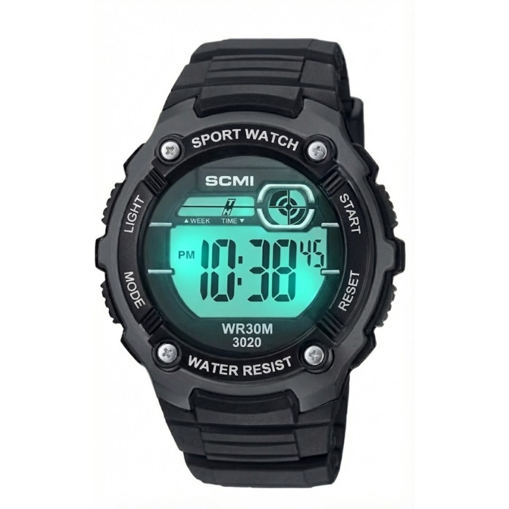 Relógio Digital Masculino À Prova D'Água Esportivo De Pulso Resistente Led Cronômetro em Oferta na Shopee