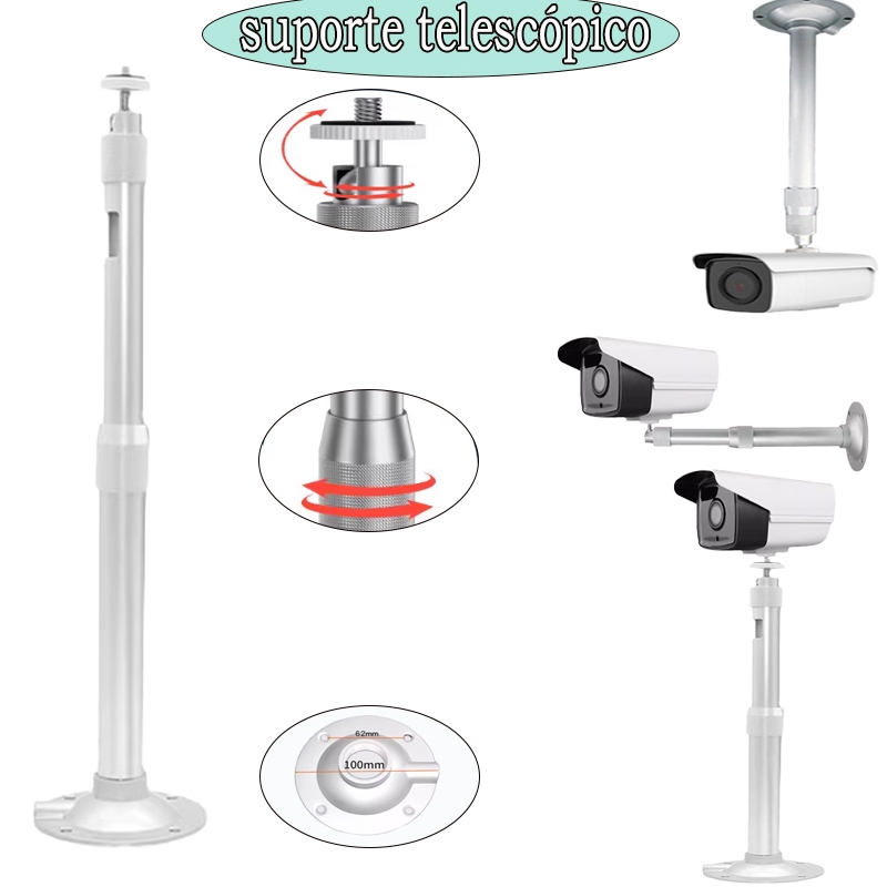 Suporte para Projetor De Teto E Parede De Montagem Extensível de 30cm ou 60cm
