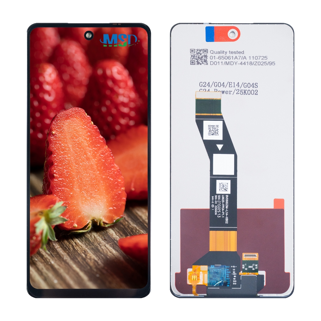 Frontal Tela Display Touch LCD Universal para MOTO G04/G24/G04S/E14 Preto em Oferta na Shopee
