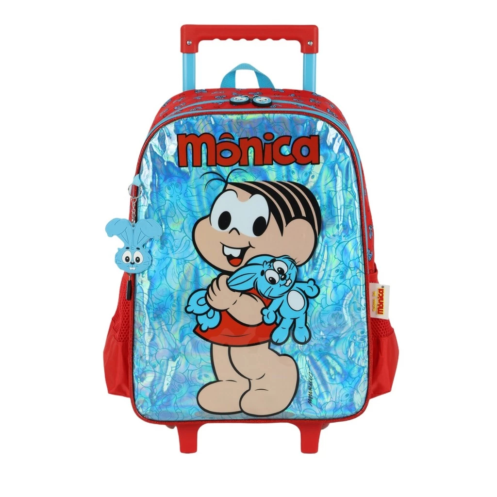 Kit Mochila Rodinhas LancheiraTurma da Monica e Magali Volta As Aulas Kit Mochila Escolar em Oferta na Shopee