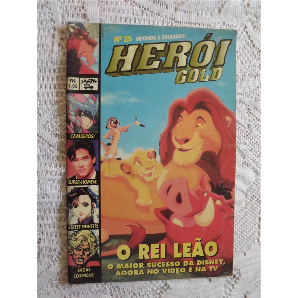 Revista Herói Gold 25 da editora Sampa