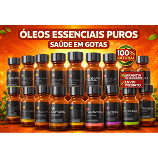 Óleo Essencial Concentrado Puro p/ Aromaterapia Tropfen 10 mL em Oferta na Shopee