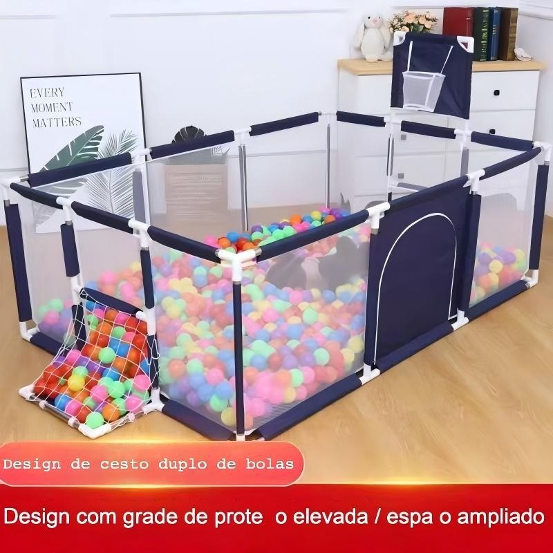 Cercadinhos Para Bebês, Tapetes De Atividades Para Bebês, Portões De Segurança Para Bebês Em Casa Com Bolas Oceânicas