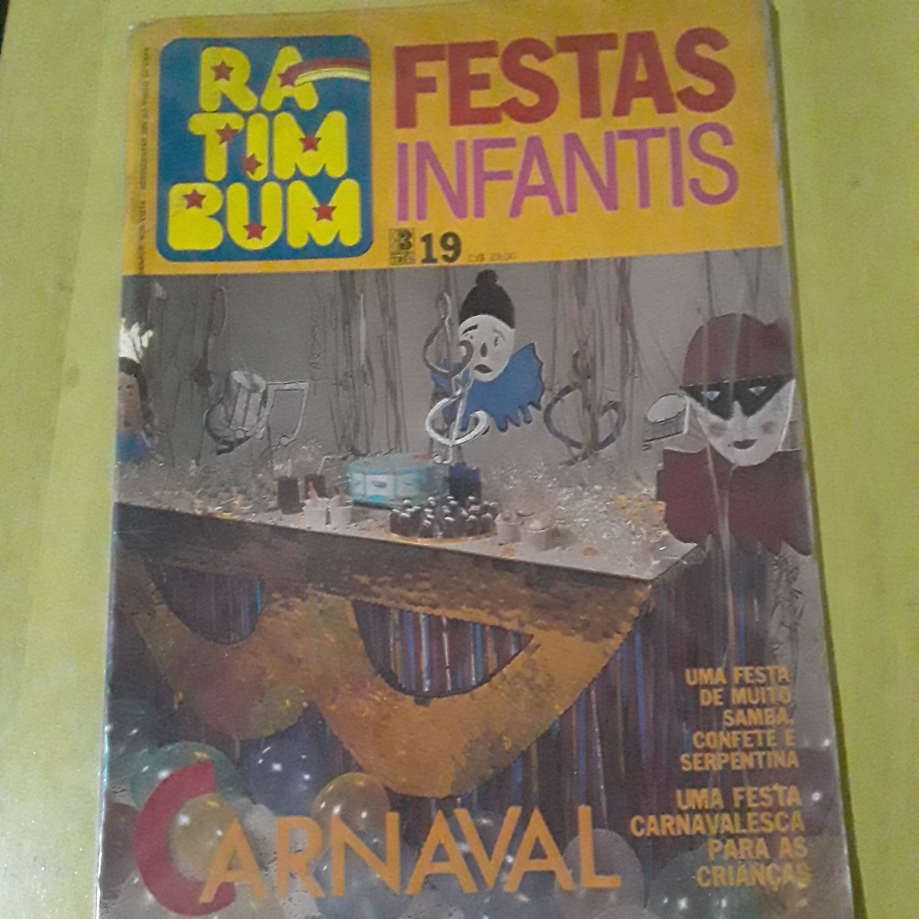 PL52 REVISTA RA TIM BUM FESTAS INFANTIS Nº19 CARNAVAL