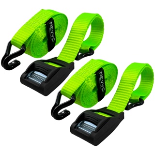Kit 2 Cintas De Amarração Para Prender Carga Gancho J 4 Metros 600kg NEVVO em Oferta na Shopee
