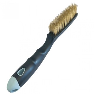 Escova De Aço Prime 4 Fileiras Com Cabo Plástico Compel em Oferta na Shopee