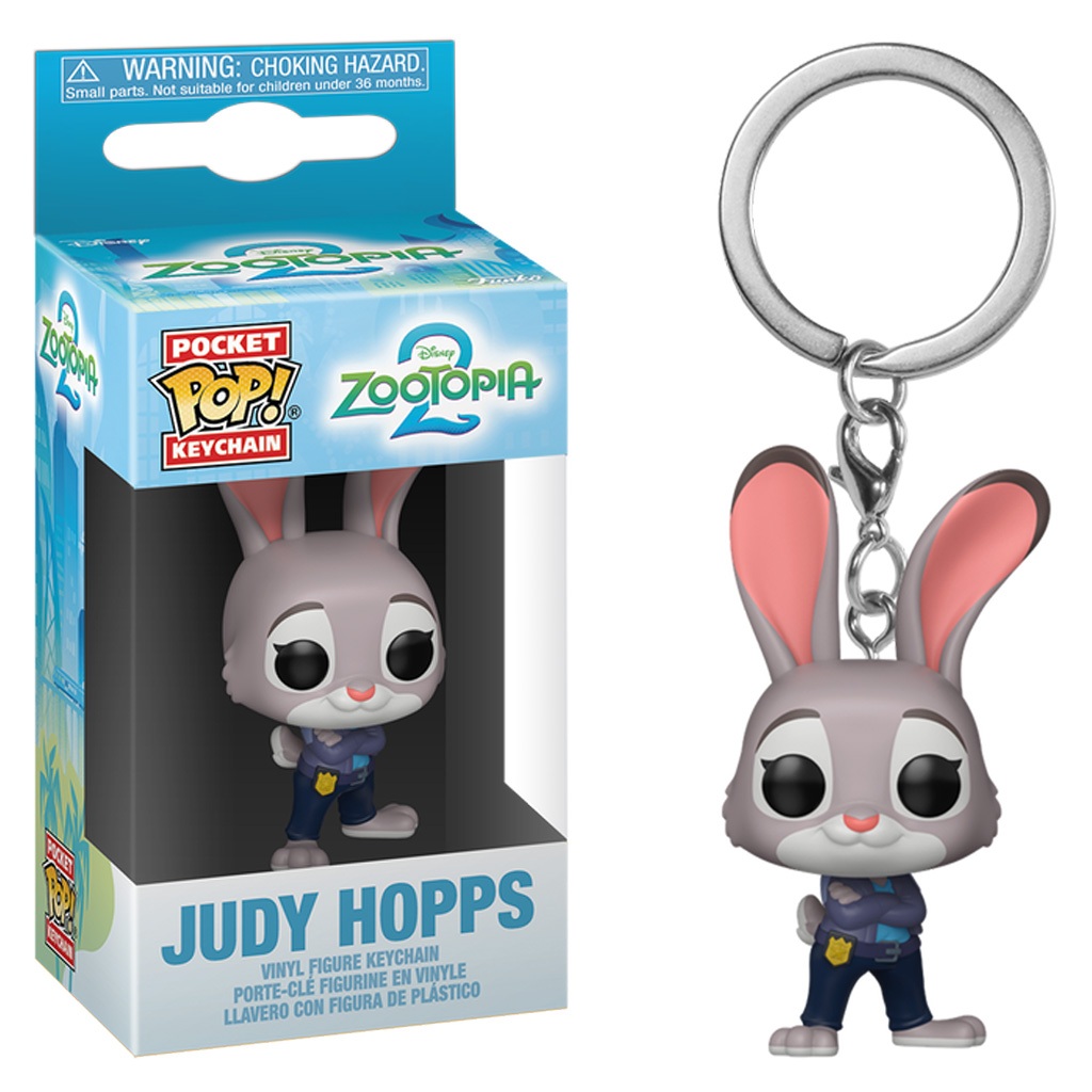 FUNKO POP KEYCHAIN DISNEY ZOTOPIA 2 JUDY HOPPS 86640 NOVO ORIGINAL em Oferta na Shopee